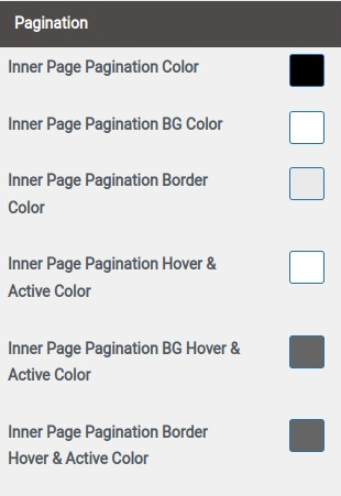 set Footer section