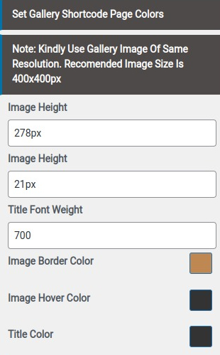 set slider