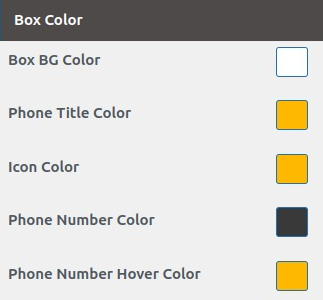 set contact section