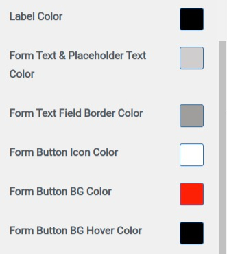 set Footer section