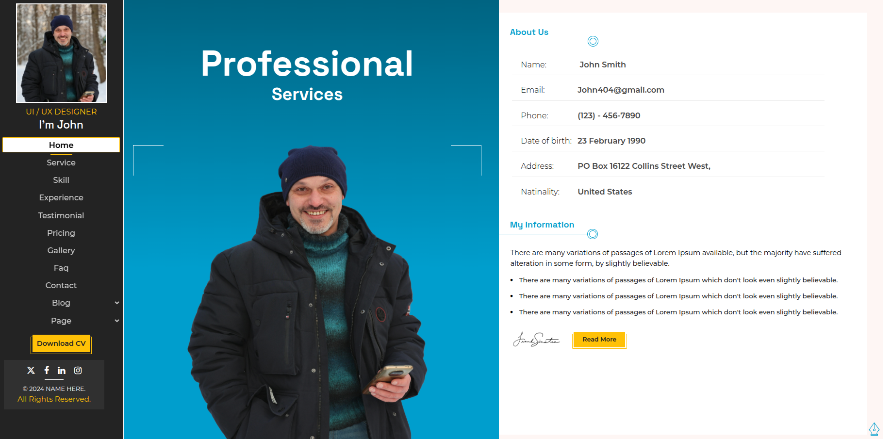 Jobstride Resume pro wordpress theme