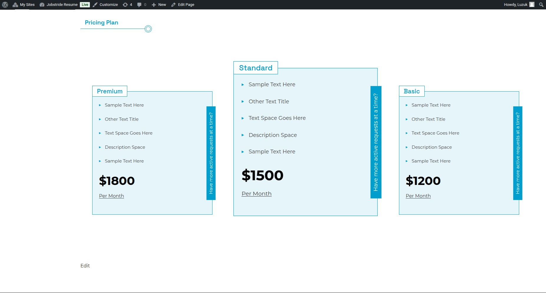 set Pricing