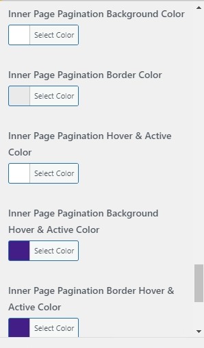 set Footer section