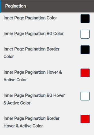 set Footer section