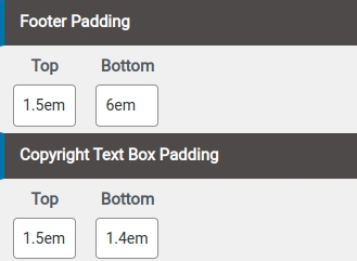 set contact section