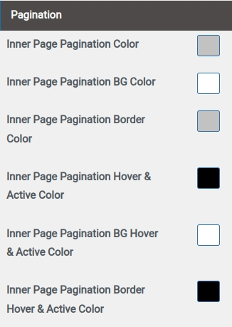 set Footer section