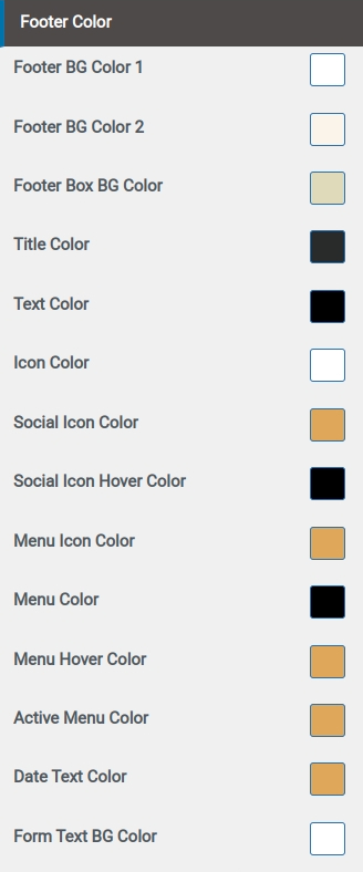 set contact section